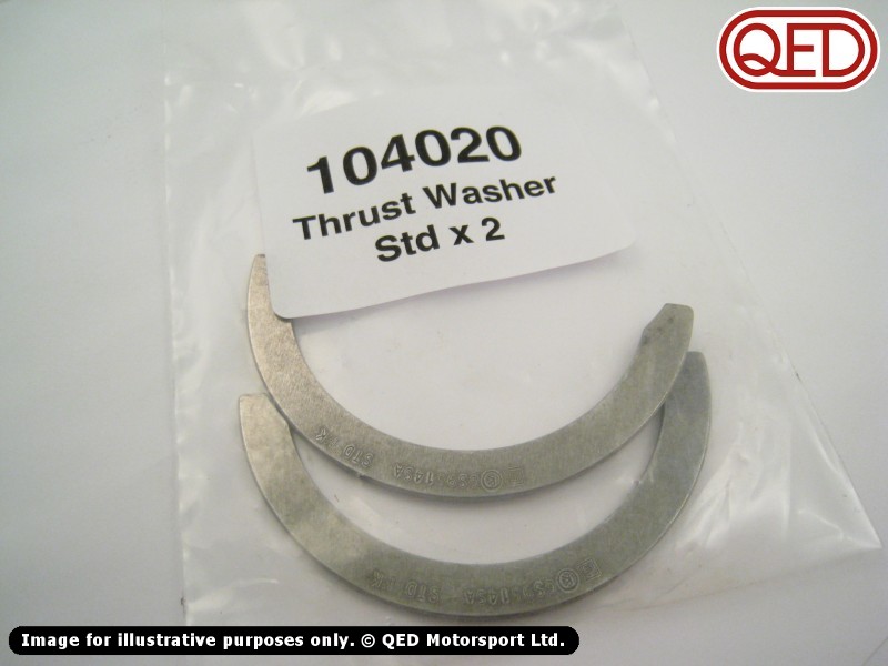 Lotus Twin Cam Thrust washer, various sizes QED Motorsport Twin,