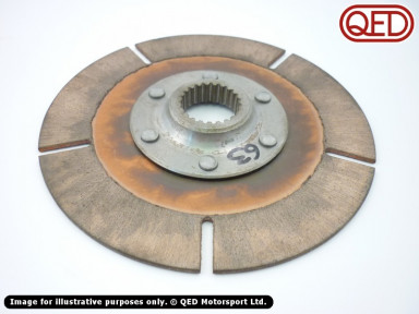 Clutch Plate, Sintered, 5 1/2 (140mm), 1”x23T