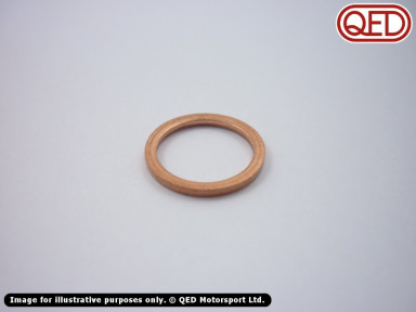Copper washer, for Weber fuel lines