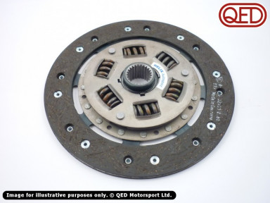 Clutch plate, 5 speed, heavy duty/competition, organic, Helix