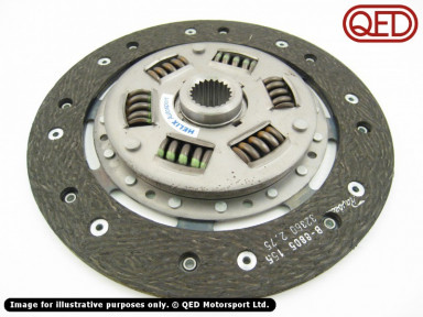 Clutch plate, Europa, heavy duty/competition, organic, Helix