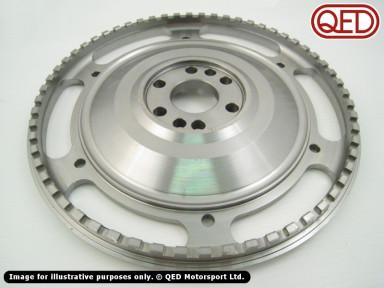 Steel flywheel, toothed for crank speed sensor