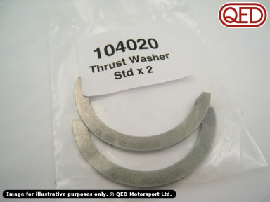 Thrust washer, various sizes
