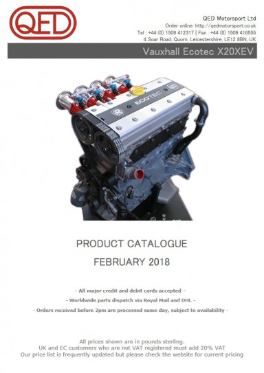 Vauxhall Ecotec Pricelist